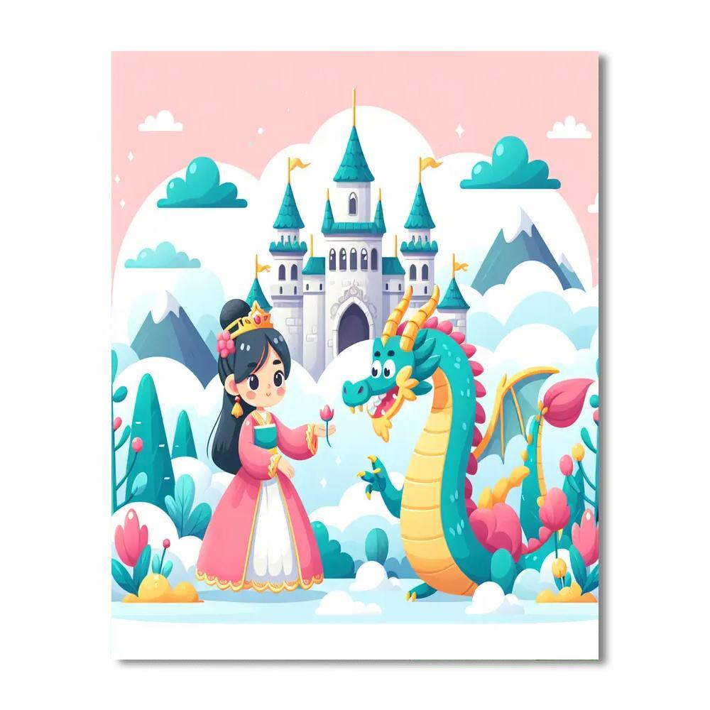 Wonderful World Of Fairy Tales Paint By Numbers Kits