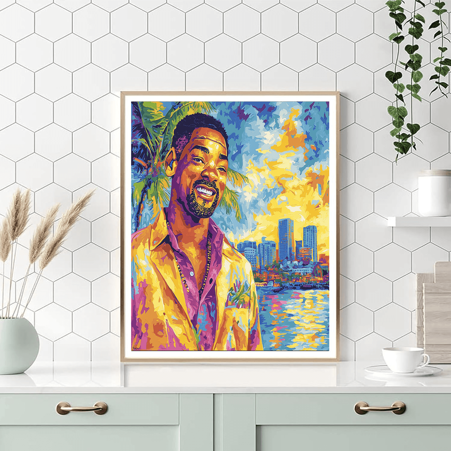 Will Smith: The Fresh Prince Of Hollywood Royalty Painting By Numbers Kit