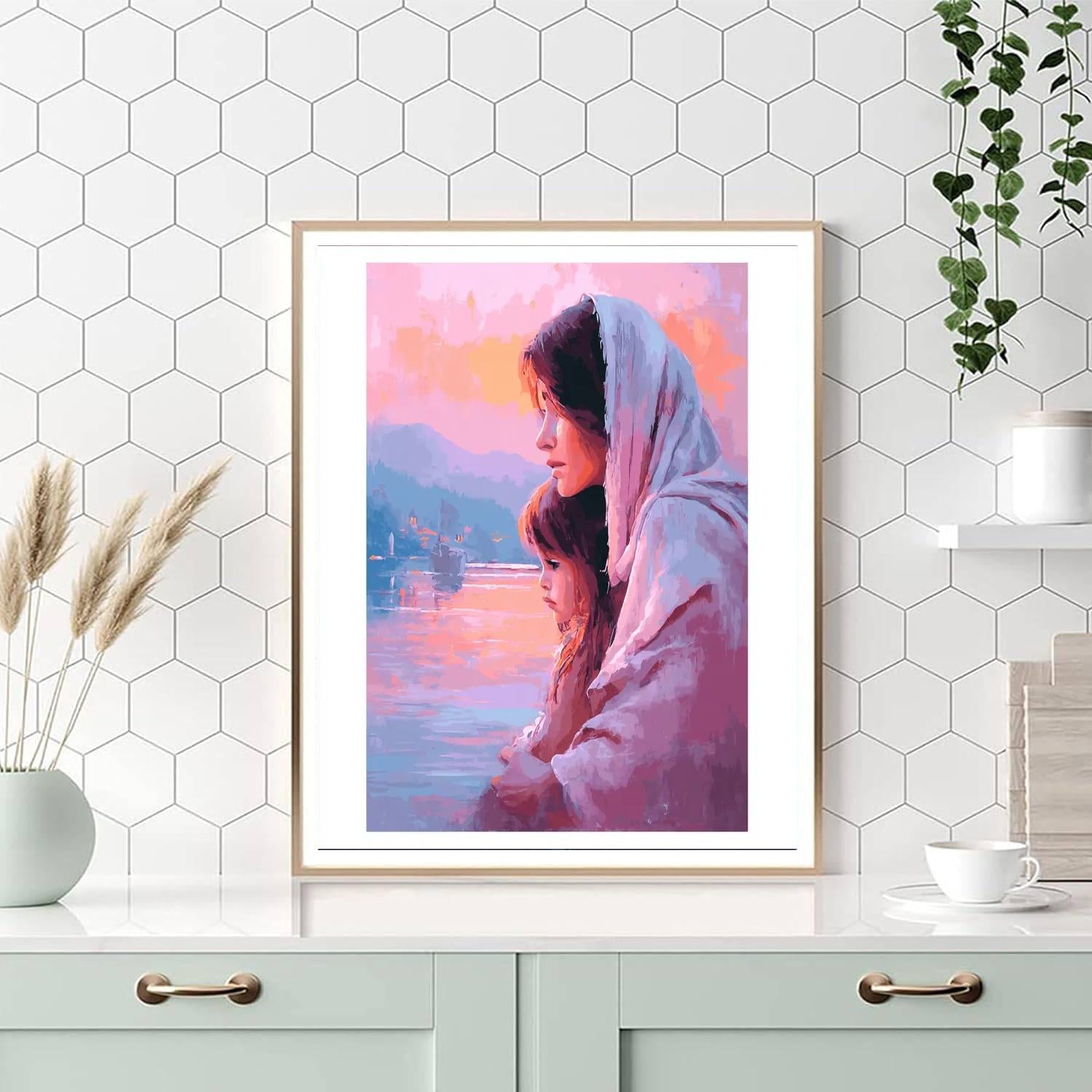 Silent Morning Number Painting