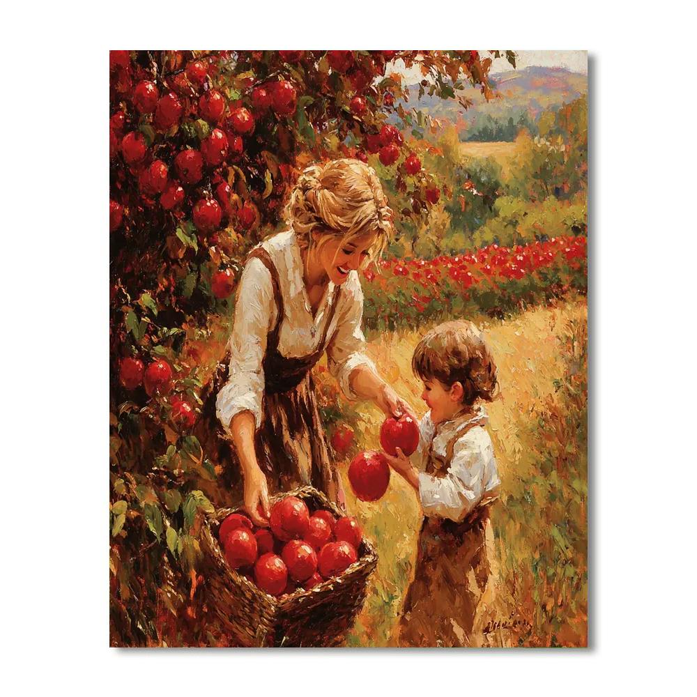 A Day At The Orchard Paint By Color