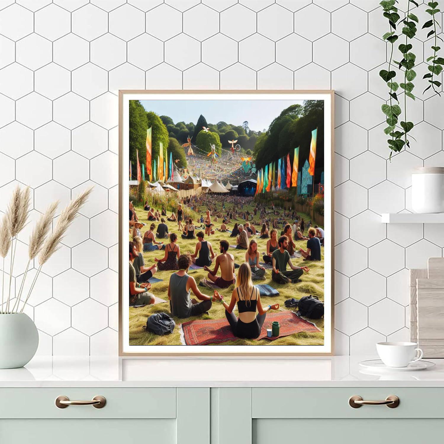 The Big Chill Festival Paint By Color