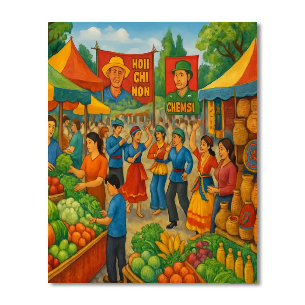 Jai Jawan Jai Kisan Mela Numbered Painting Kits