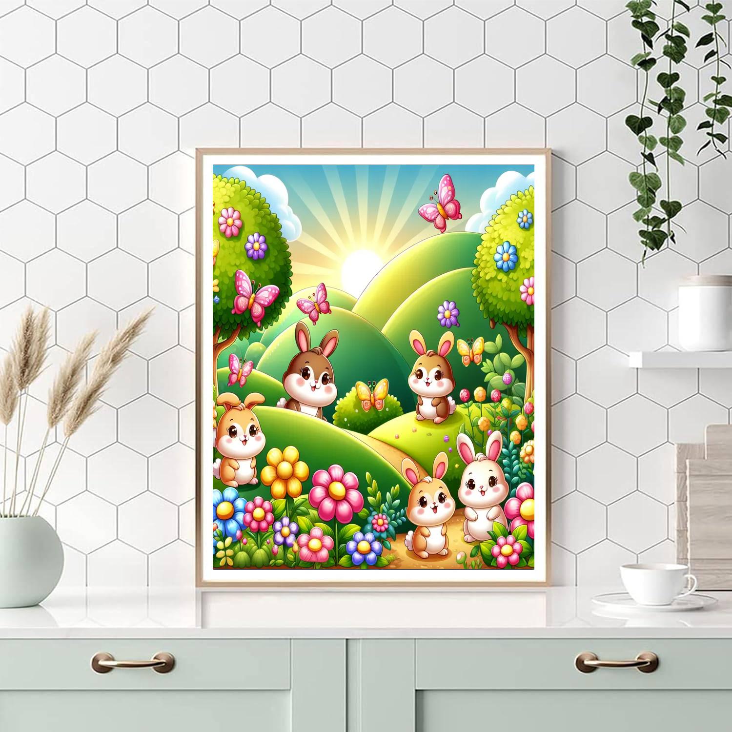 Tales Of The Enchanted Garden Paint By Numbers Kits