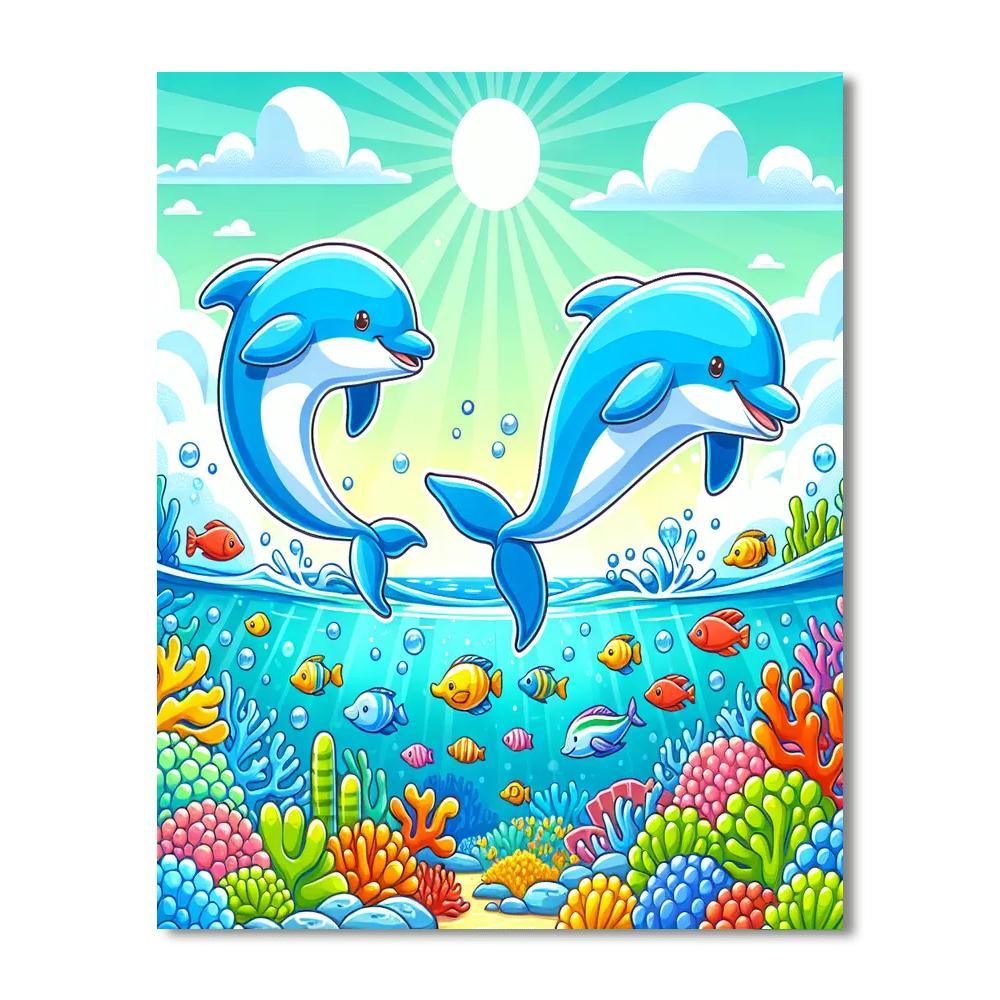 Exciting Underwater Adventure Paint By Numbers