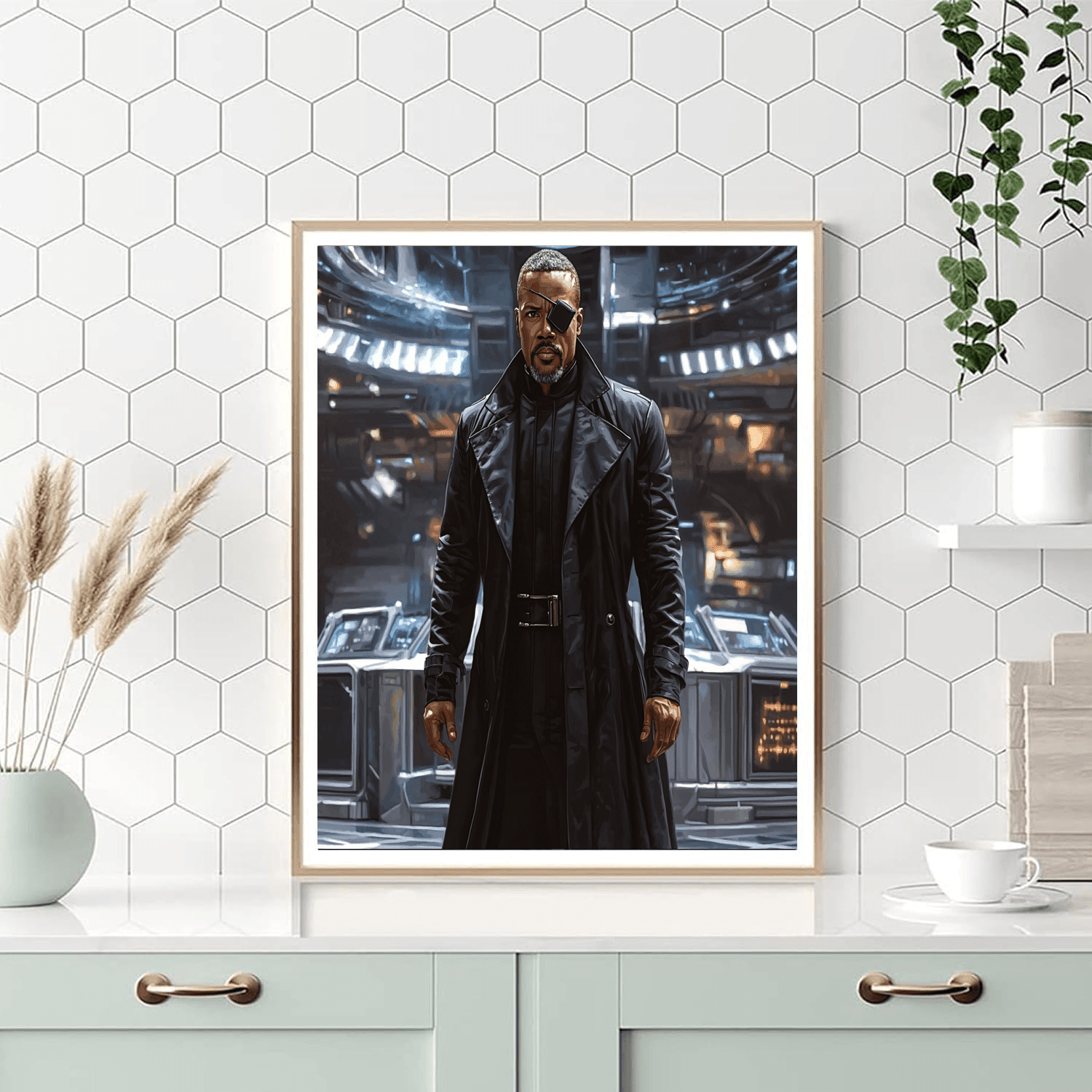 Samuel L. Jackson: The Voice Of Authority Paint By Numbers Kits