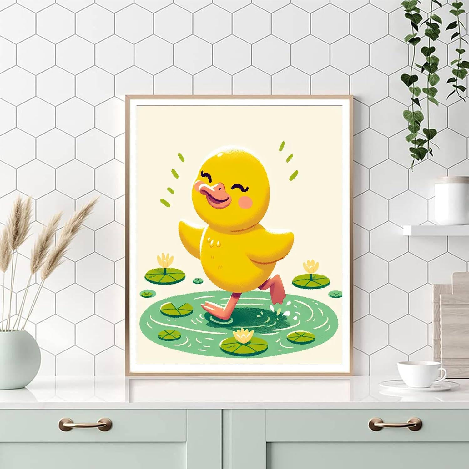 Dancing Duck Painting By Numbers Kit