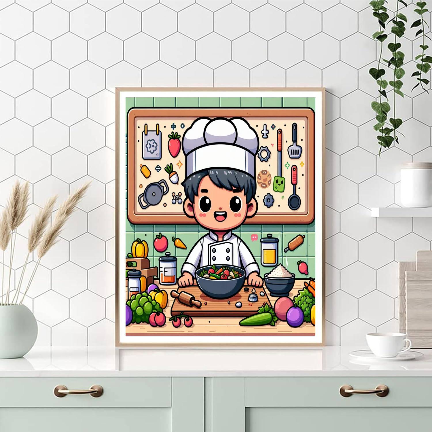 Fantastic Foodie Paint By Numbers