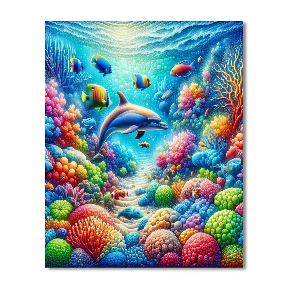Mystic Underwater World Paint By Numbers