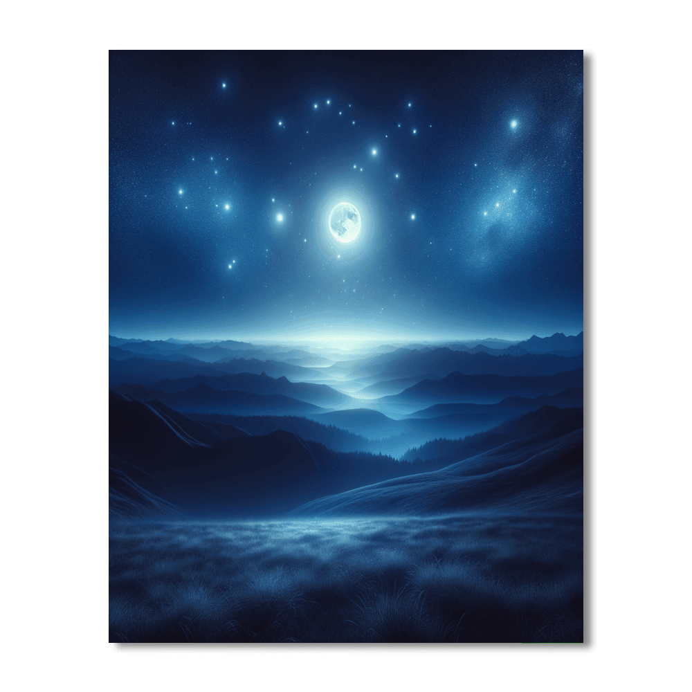 Moonlit Dreams Paint By Color