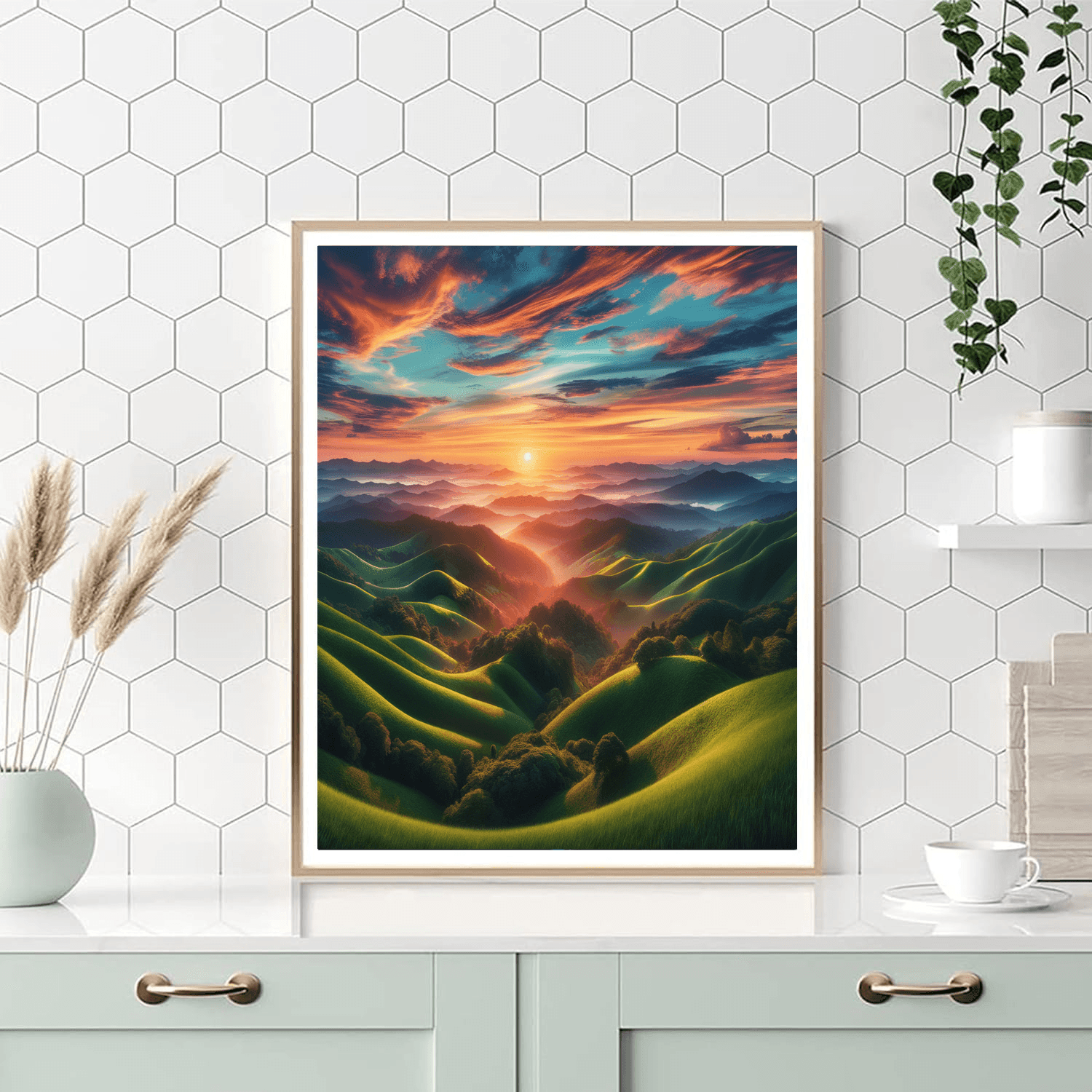 Landscape Symphony Paint By Color