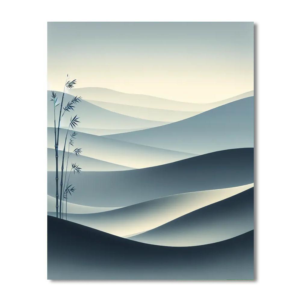 Modern Zen Haven Paint By Number