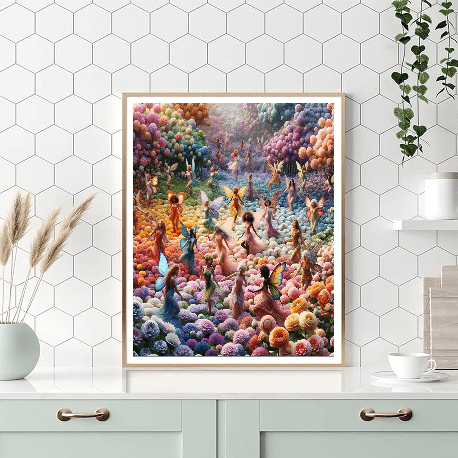 Fairy Garden Delight Paint By Number