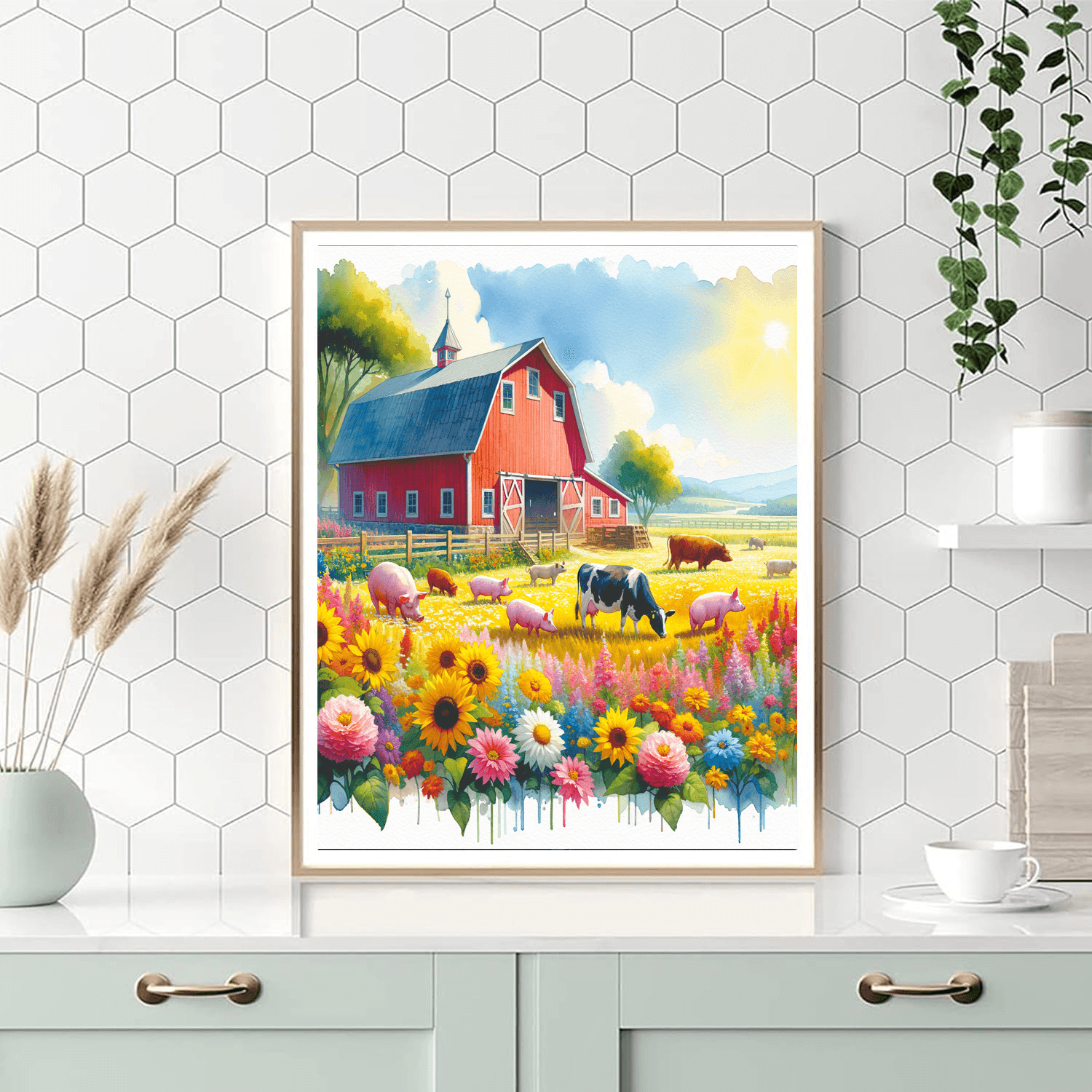 Sunny Farm Life Paint By Numbers Kits