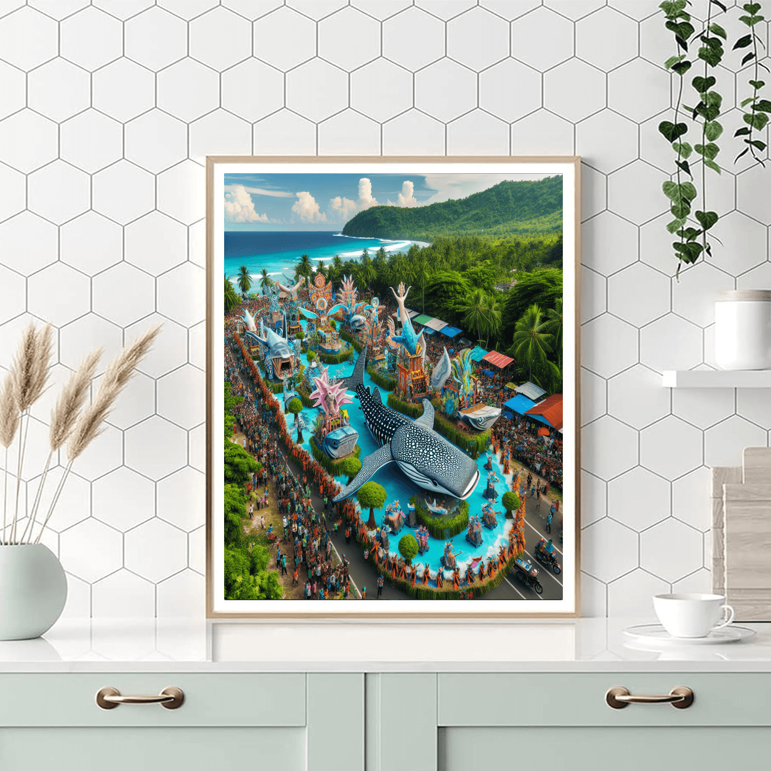 Whale Shark Festival Paint By Number