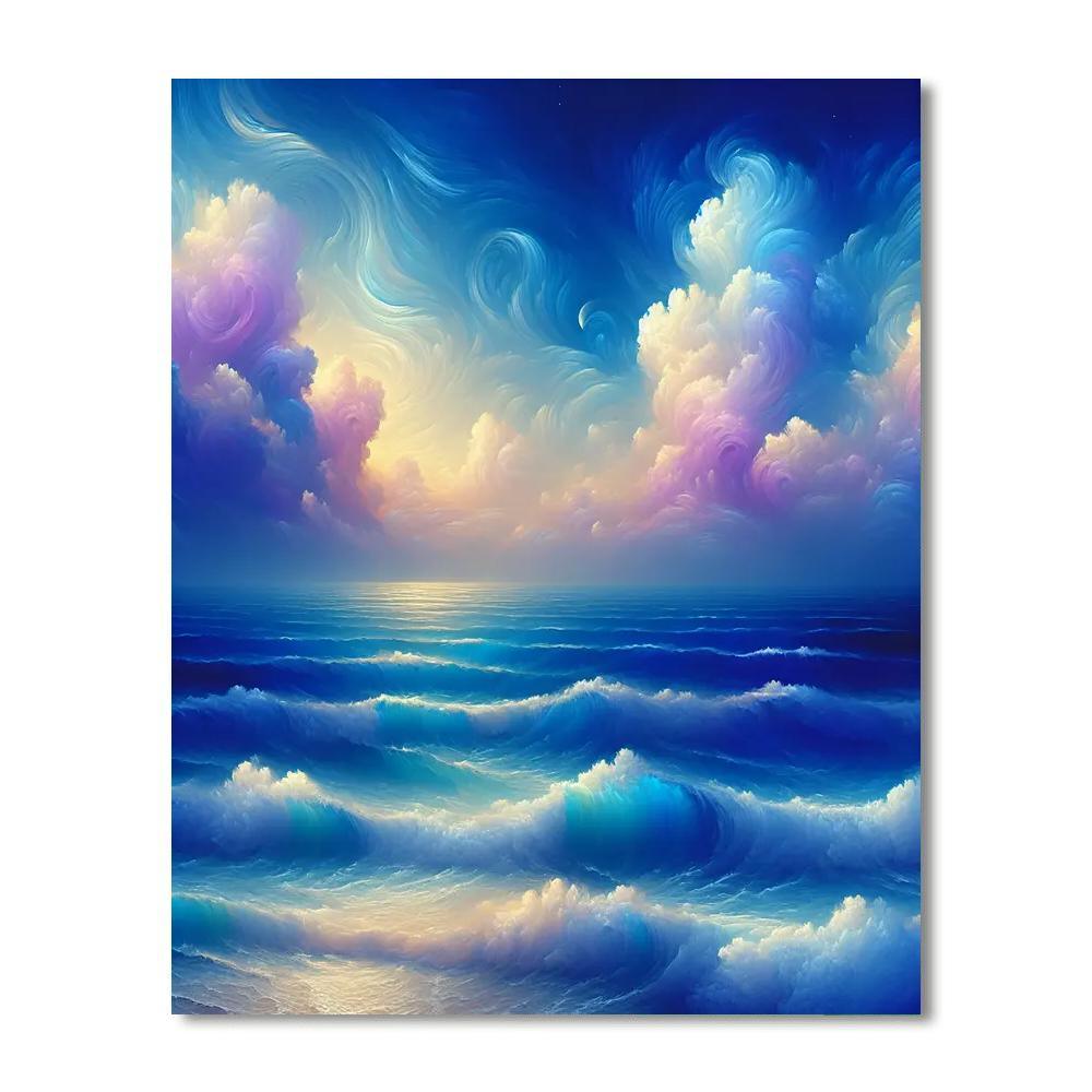 Ethereal Ocean Dreams Paint By Color