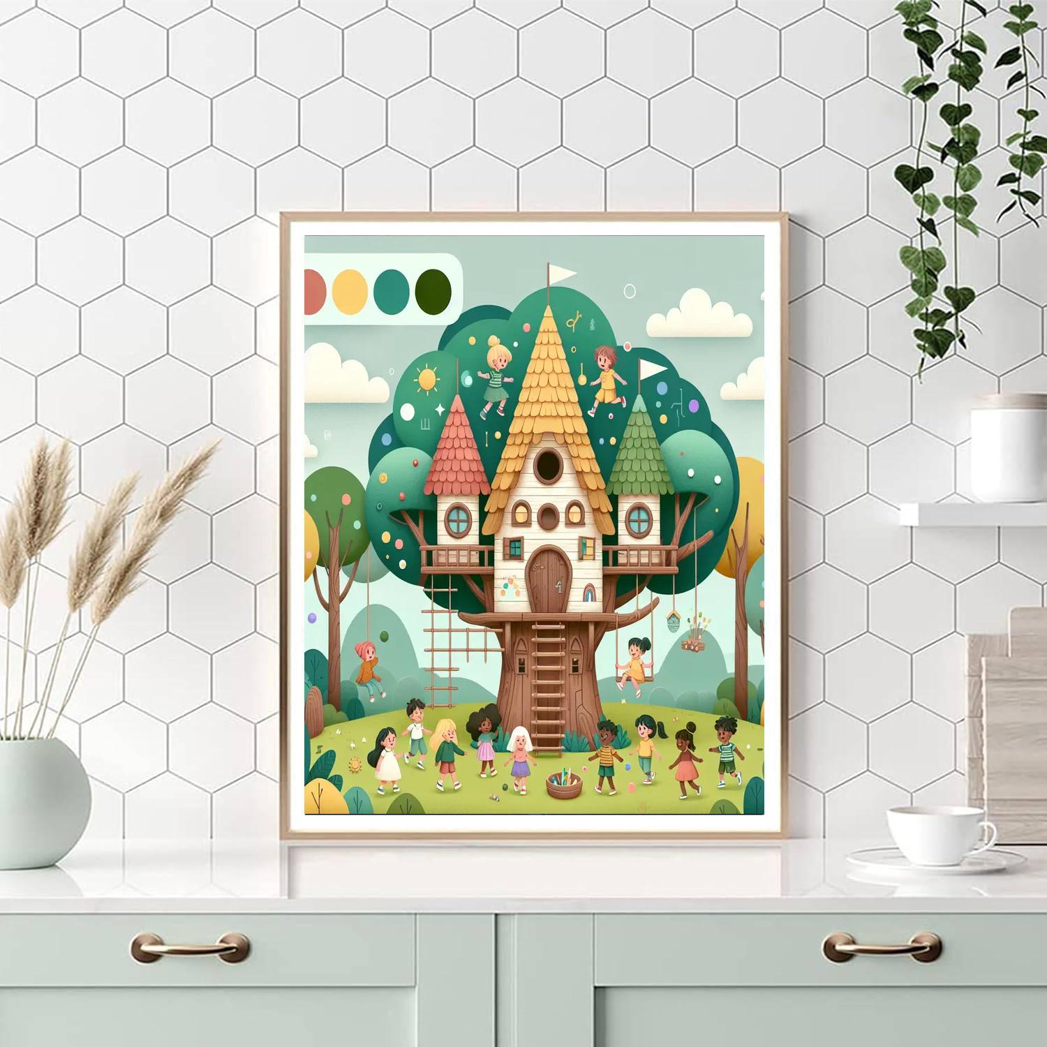 Magic Treehouse Tales Paint By Numbers