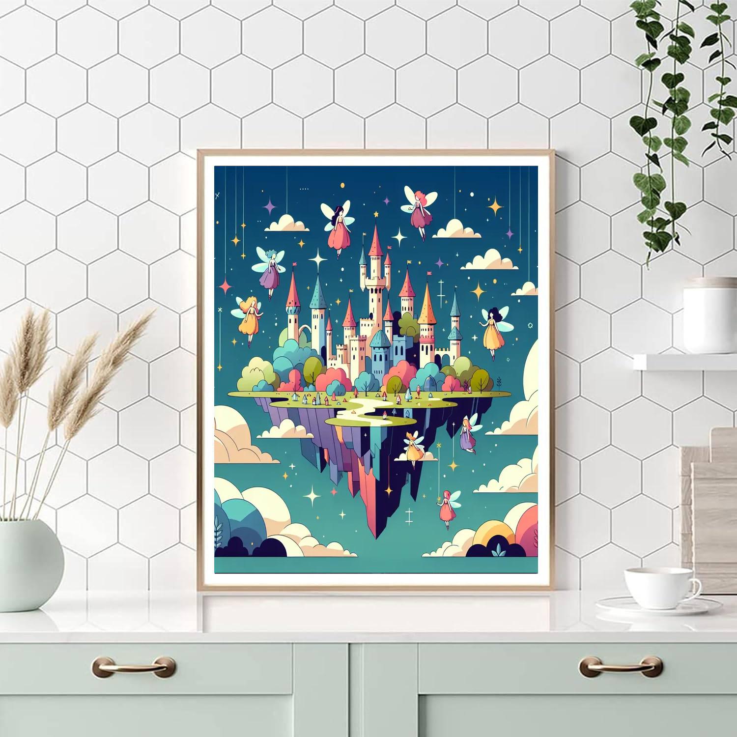 Floating Fairyland Numbered Painting Kits