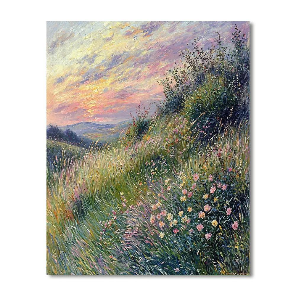 Pierre-Auguste Renoir Inspired Elysian Glow  DIY Paint By Numbers