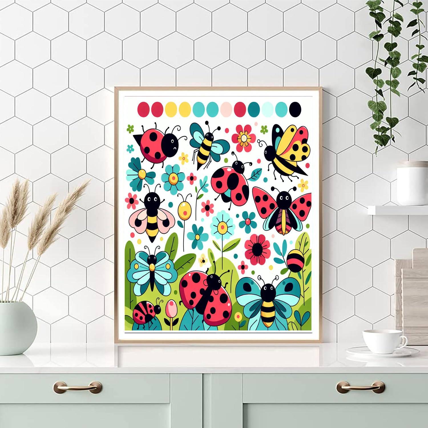 Incredible Insect Kingdom Paint By Number