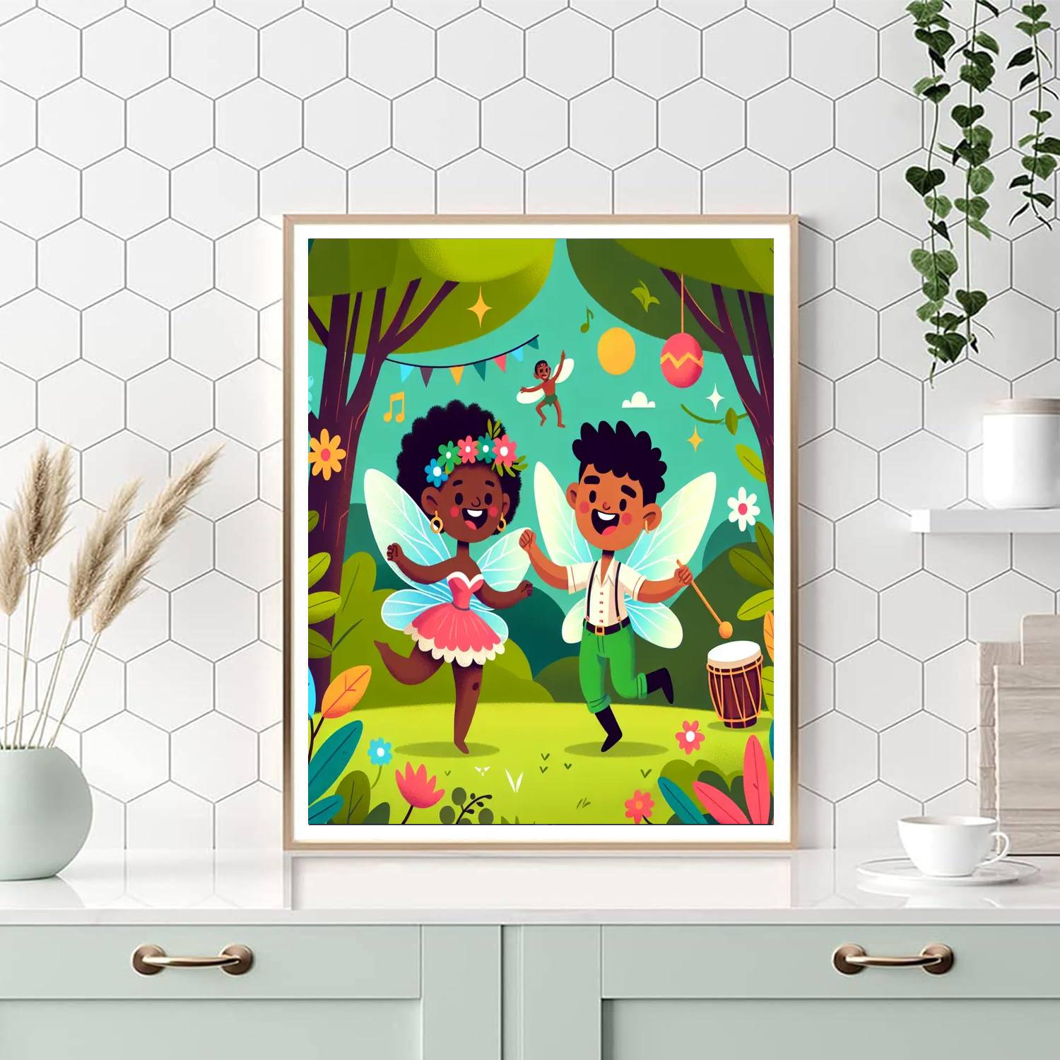 Forest Fairy Jubilee Paint By Numbers