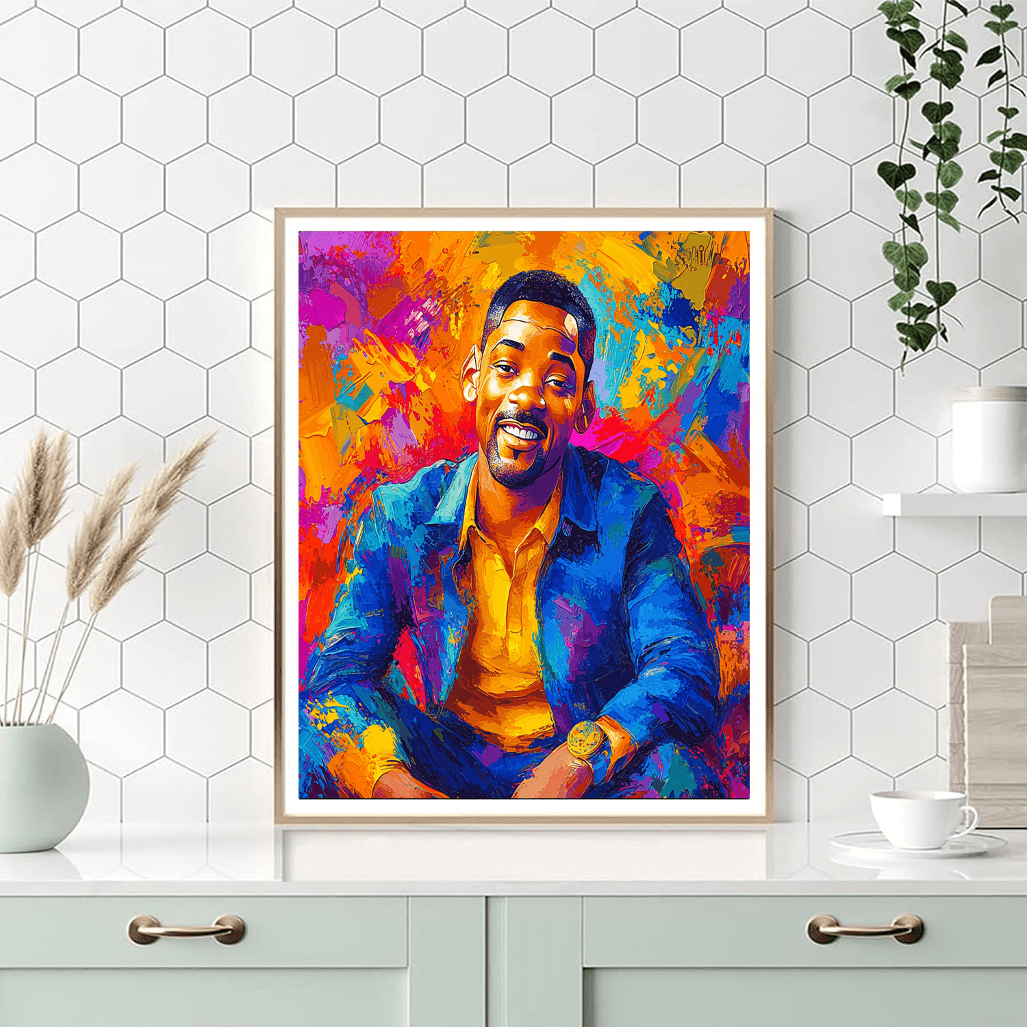 Will Smith: The Unstoppable Pursuit Of Happiness Paint By Color