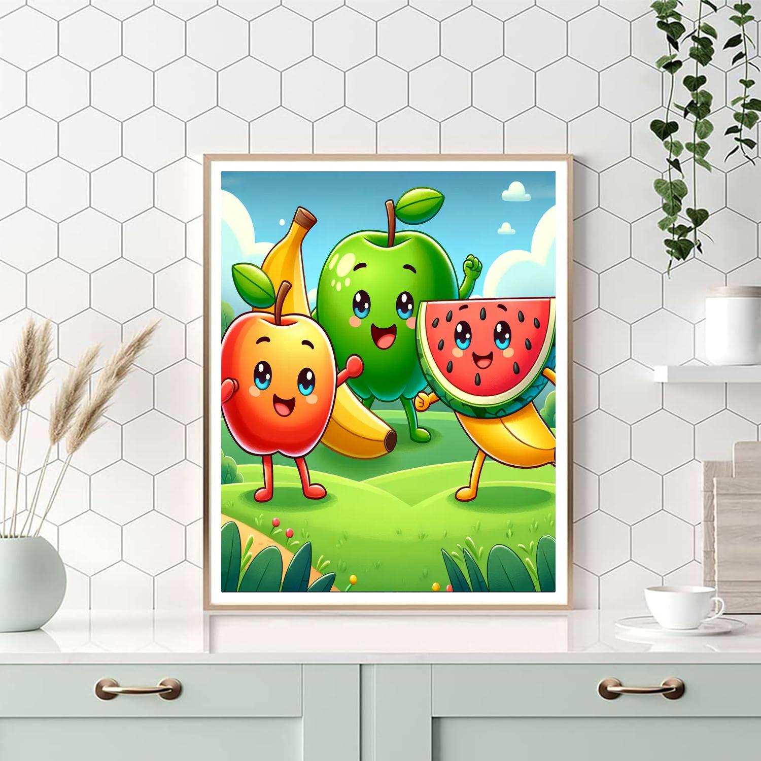 Fantastic Fruit Adventure Paint By Numbers Kits