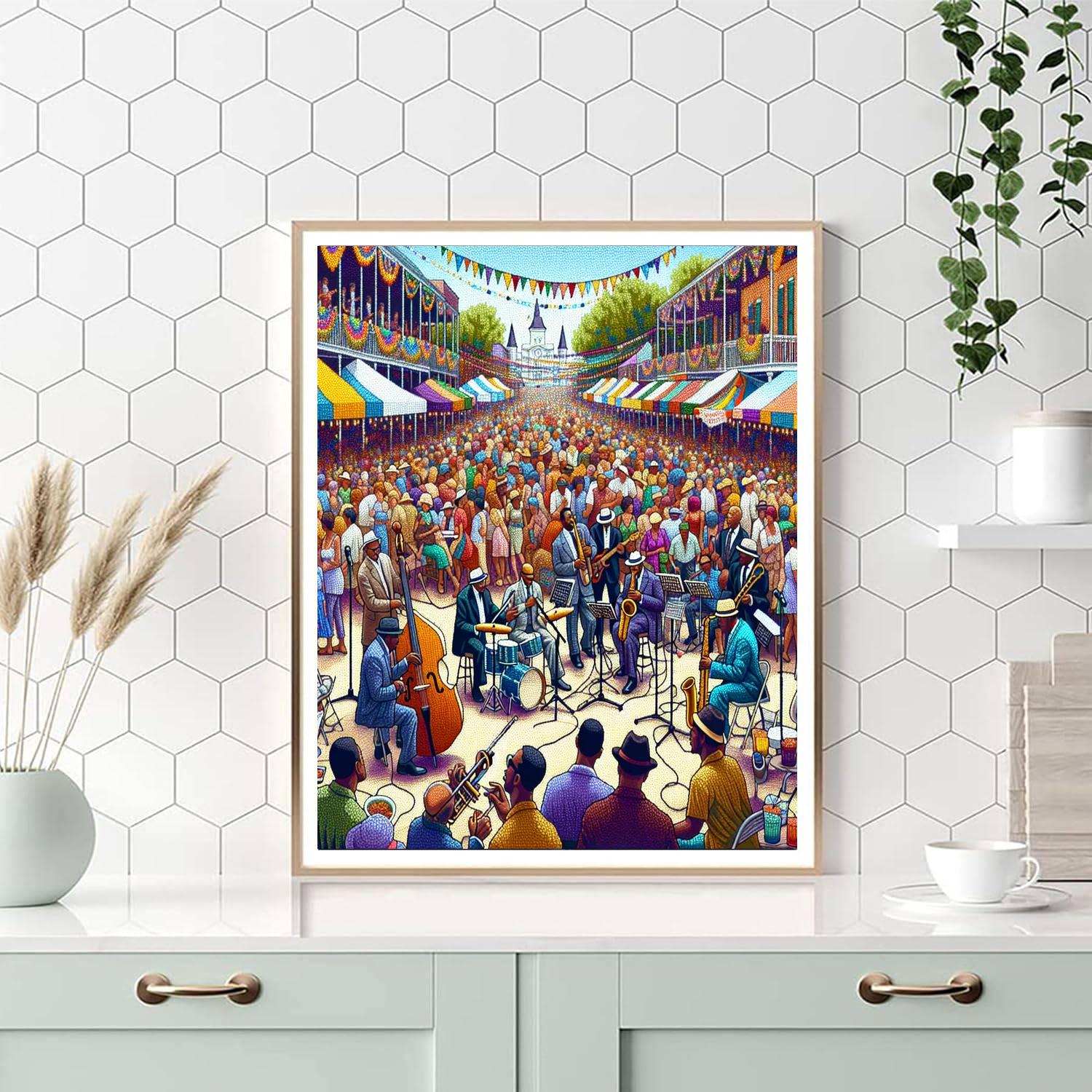 Jazztown Festival Paint By Numbers Kits