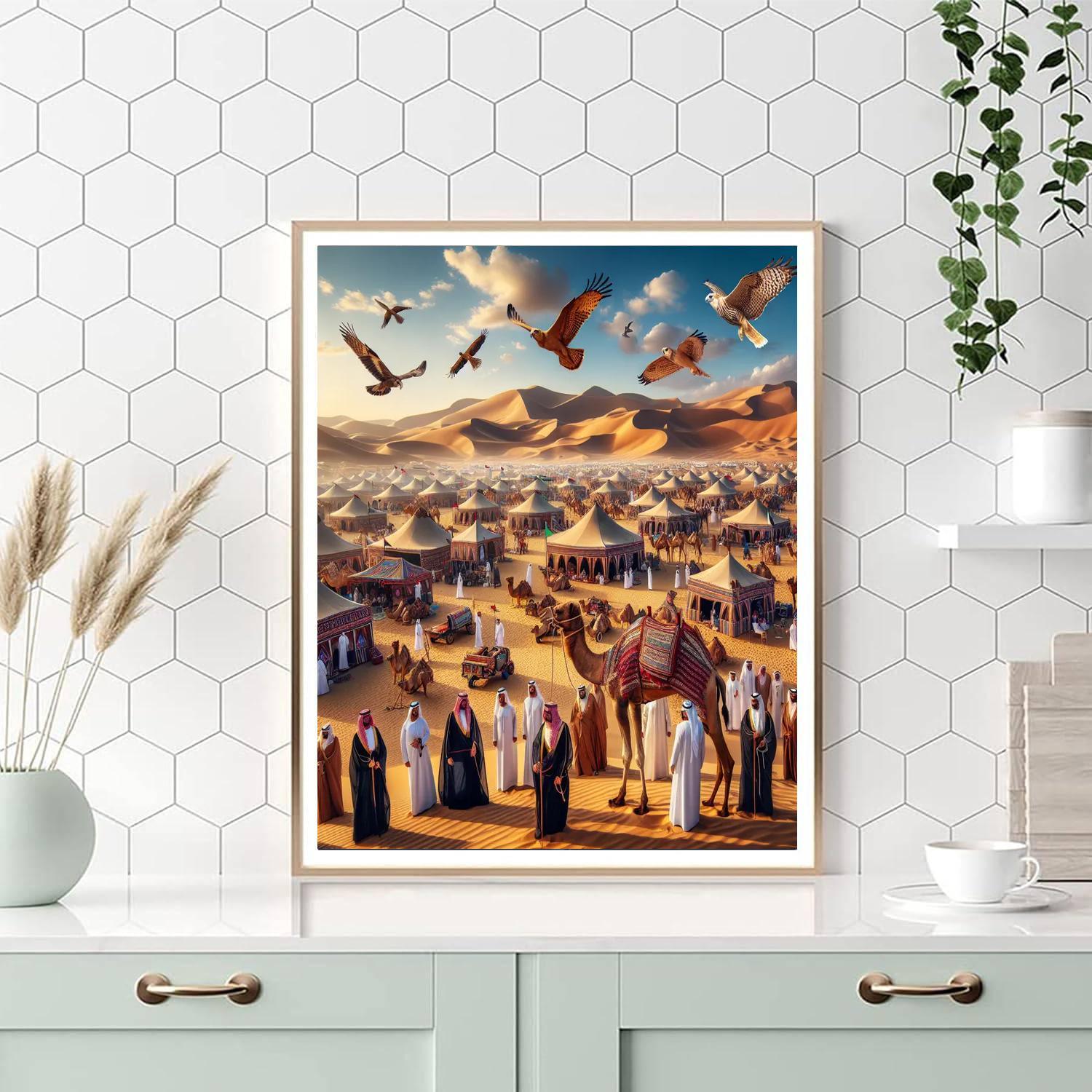 Al Dhafra Festival - Uae Paint By Color