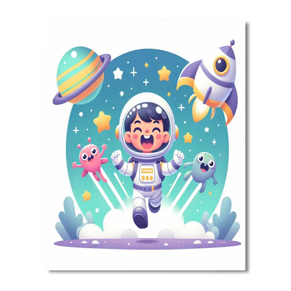 Stellar Showdown Paint By Numbers Kits