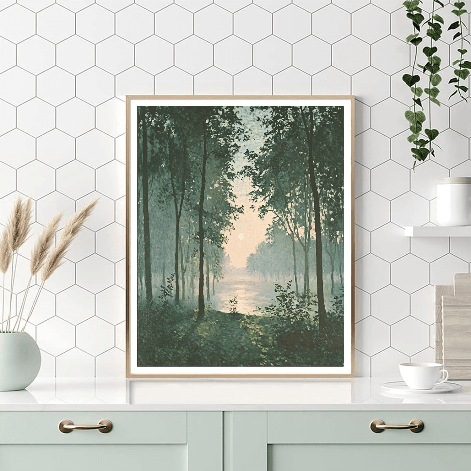 Claude Monet Inspired Monet's Forest Awakening  Paint By Numbers Kits