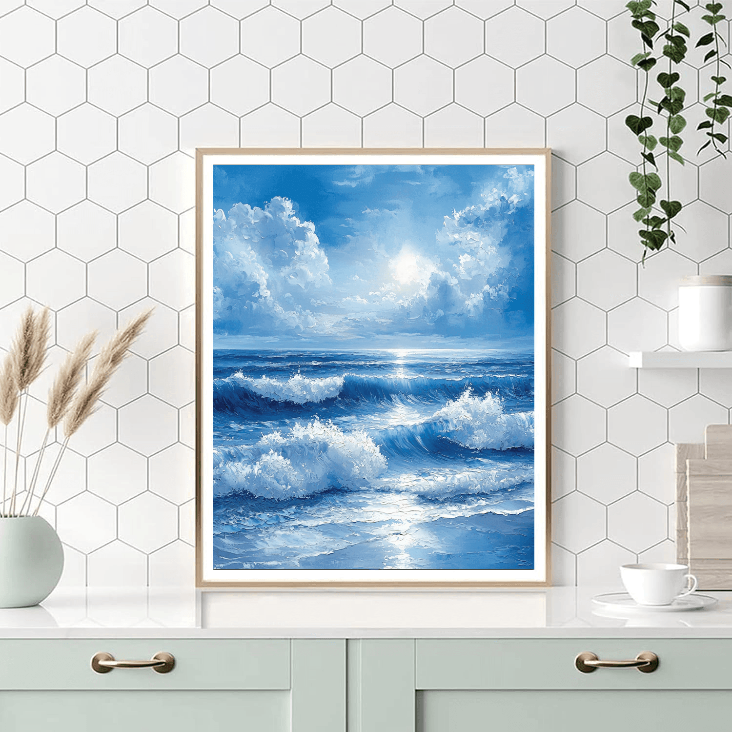 Homer Inspired Charming Seascape  Paint By Number