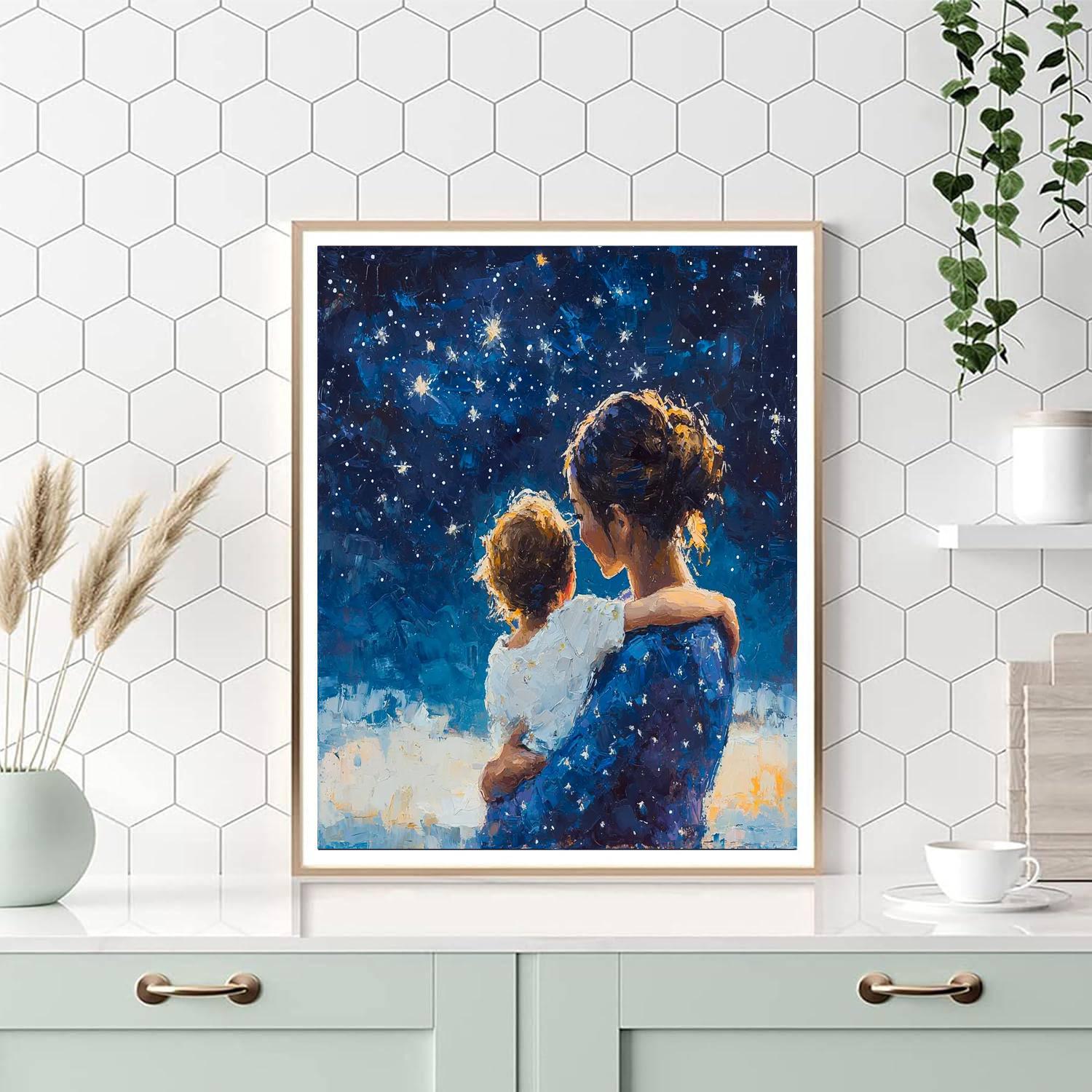 Kisses Under The Stars Numbered Painting Kits