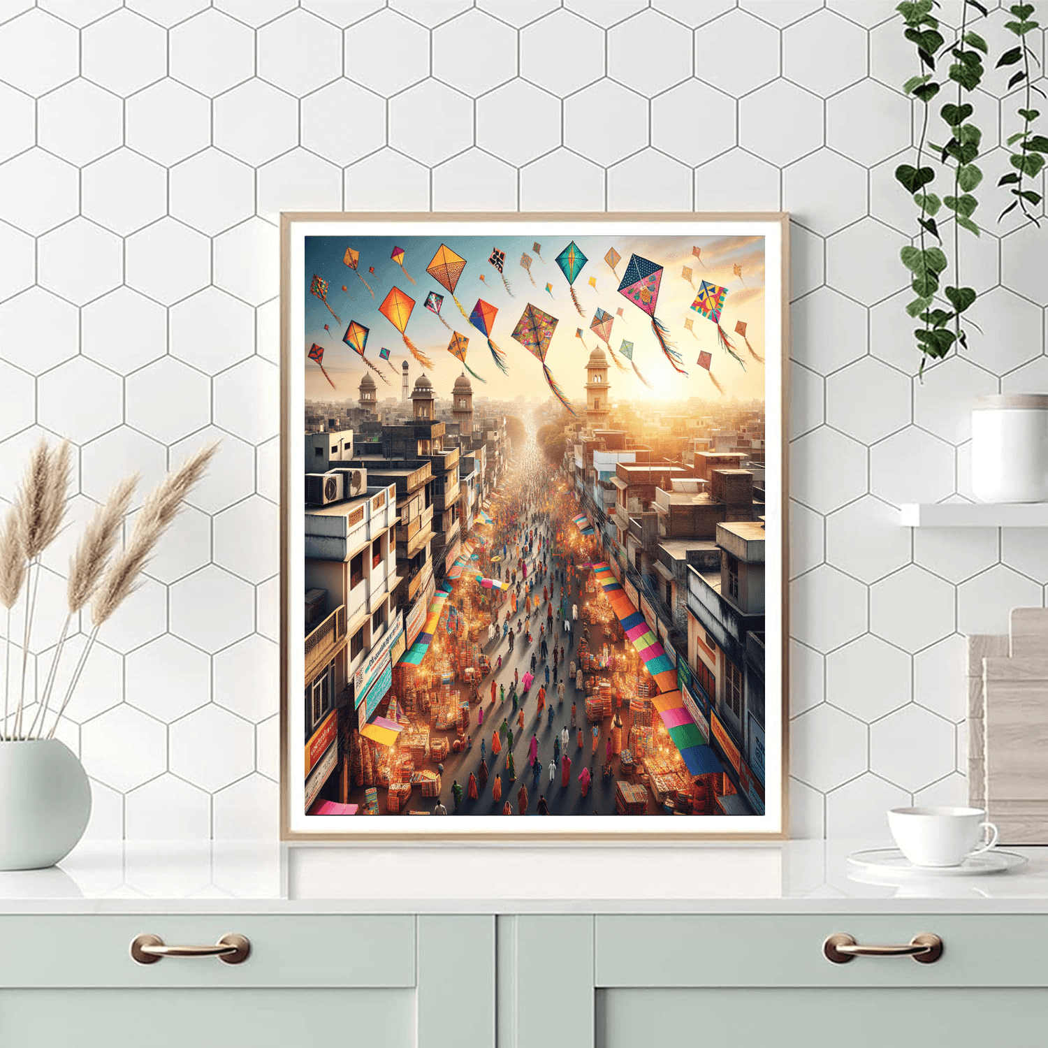 International Kite Festival - Gujarat, India Paint By Number