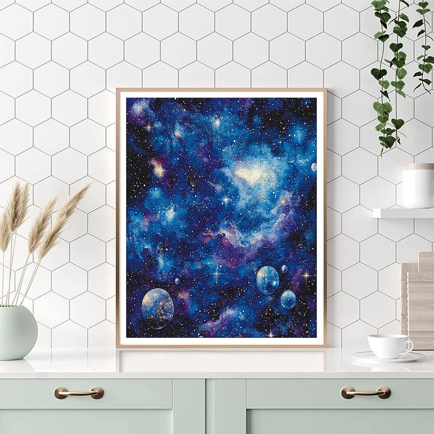 Georges Seurat Inspired Celestial Abundance  Paint By Numbers Art