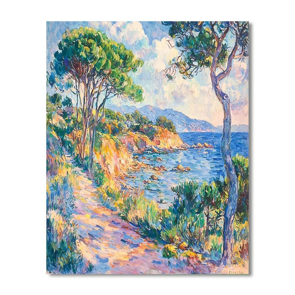 Paul Cézanne Inspired Harmonious Pastels  Paint By Number
