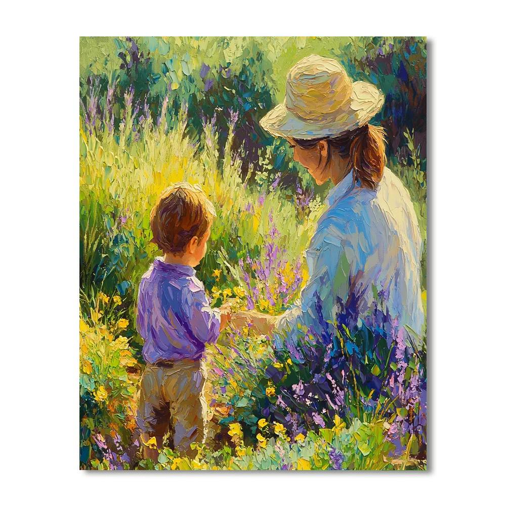 Nurturing Nature’s Gifts Paint By Color