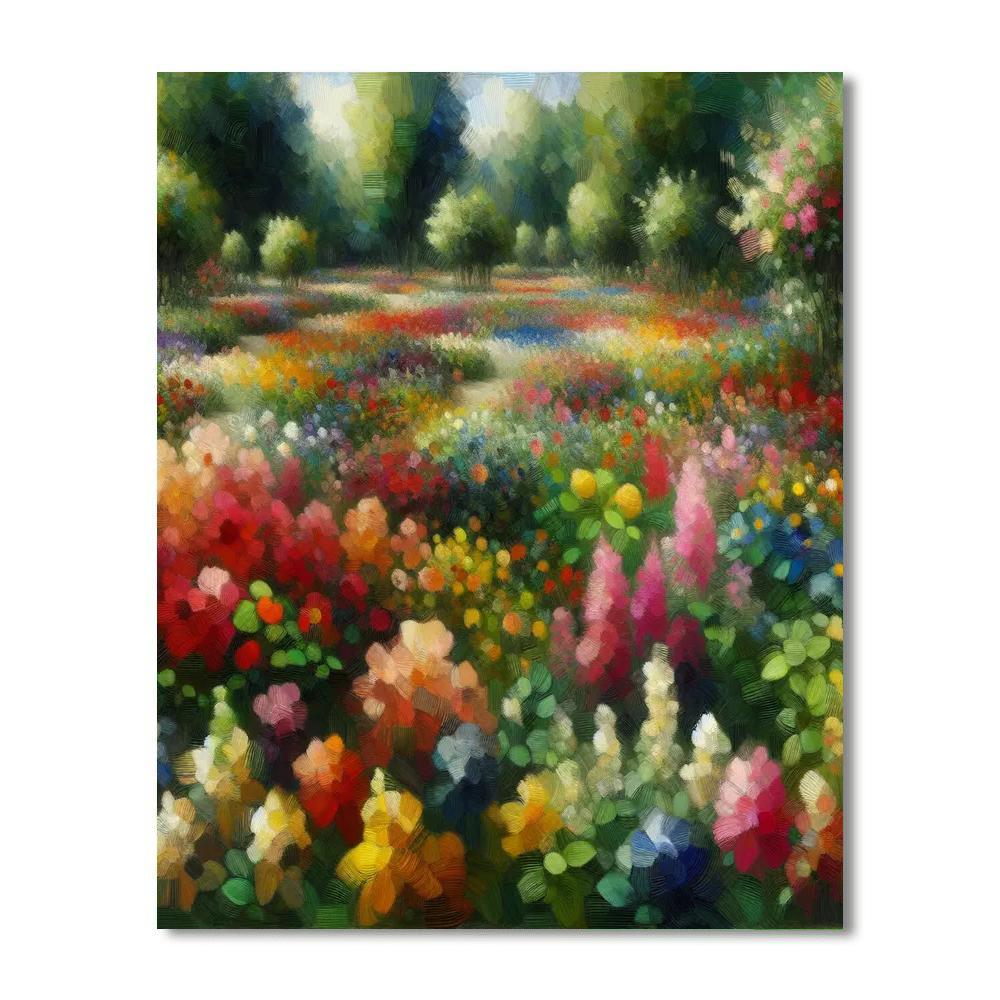 Garden Splendor Painting By Numbers Kit