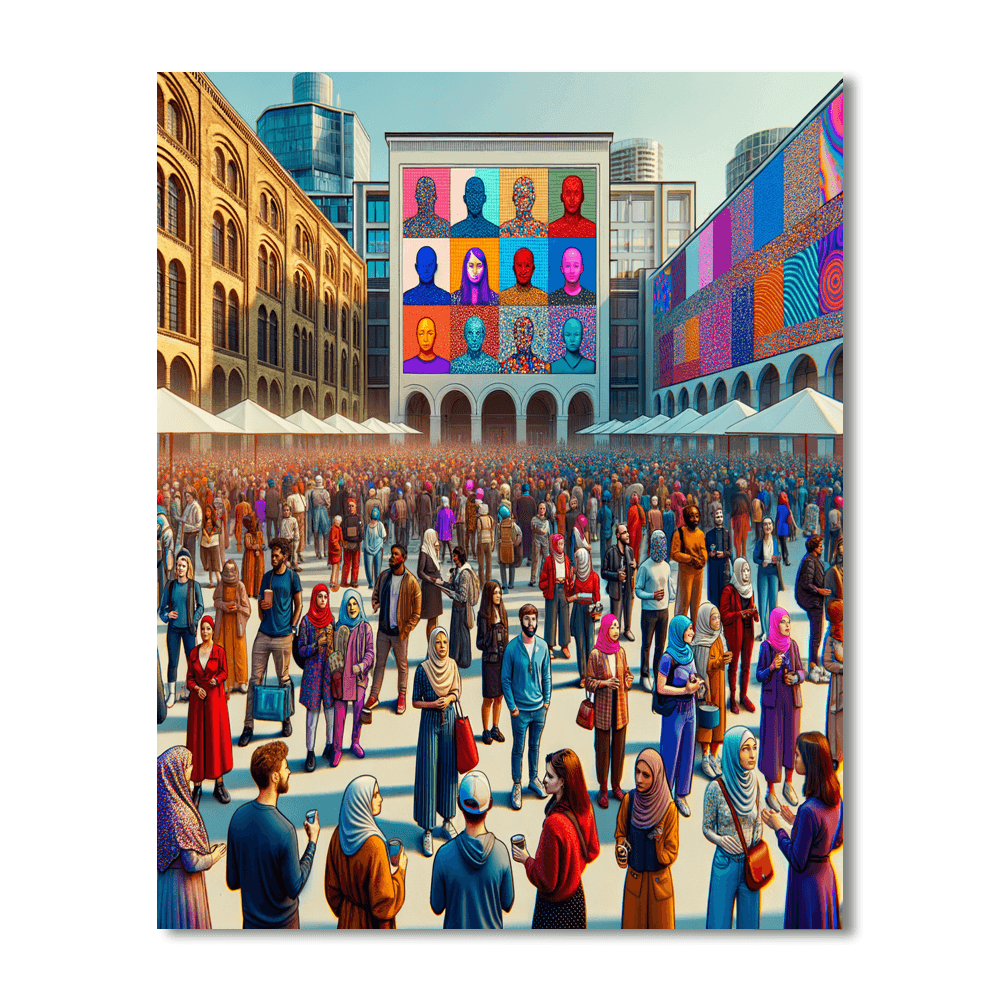 Istanbul Biennial - Turkey Painting By Numbers Kit