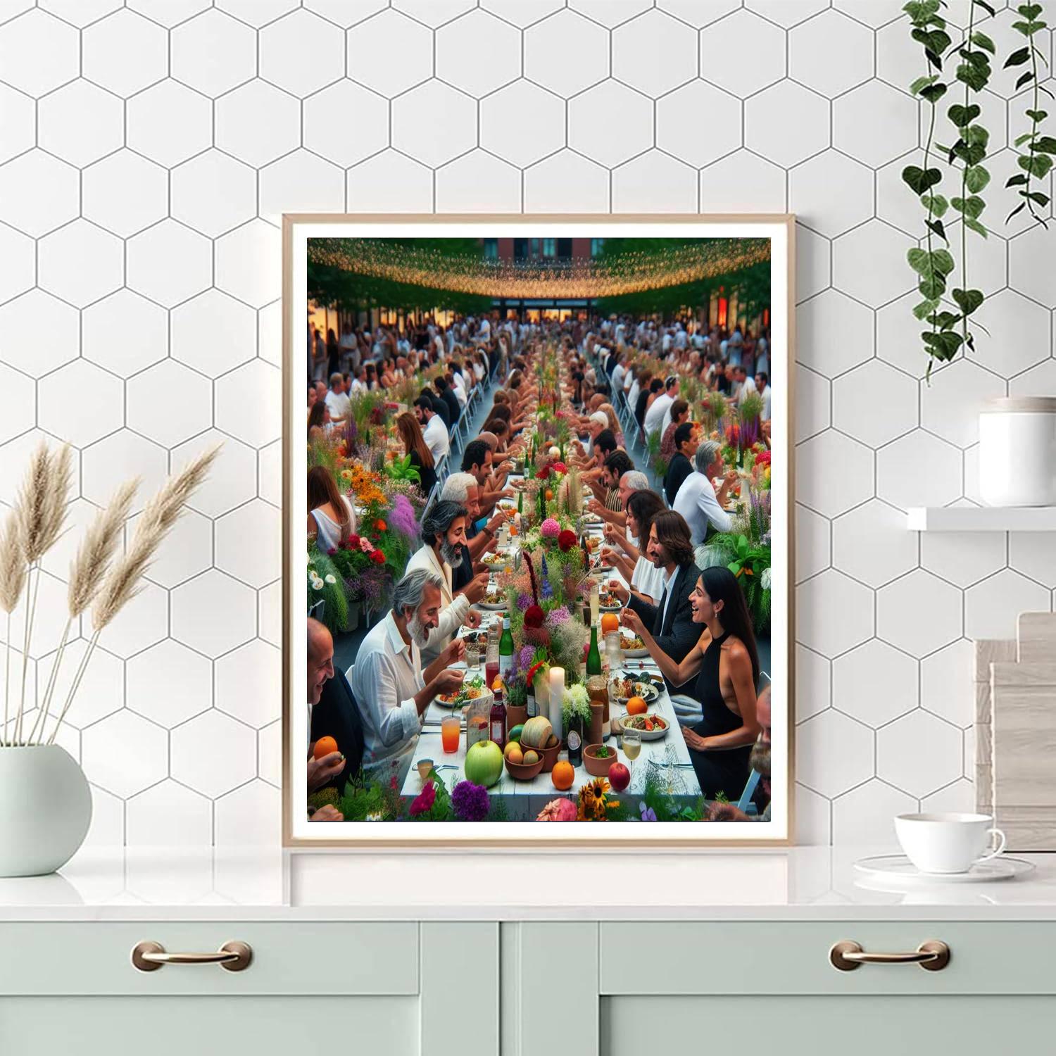 Alfresco Dining Festival - Australia DIY Paint By Numbers