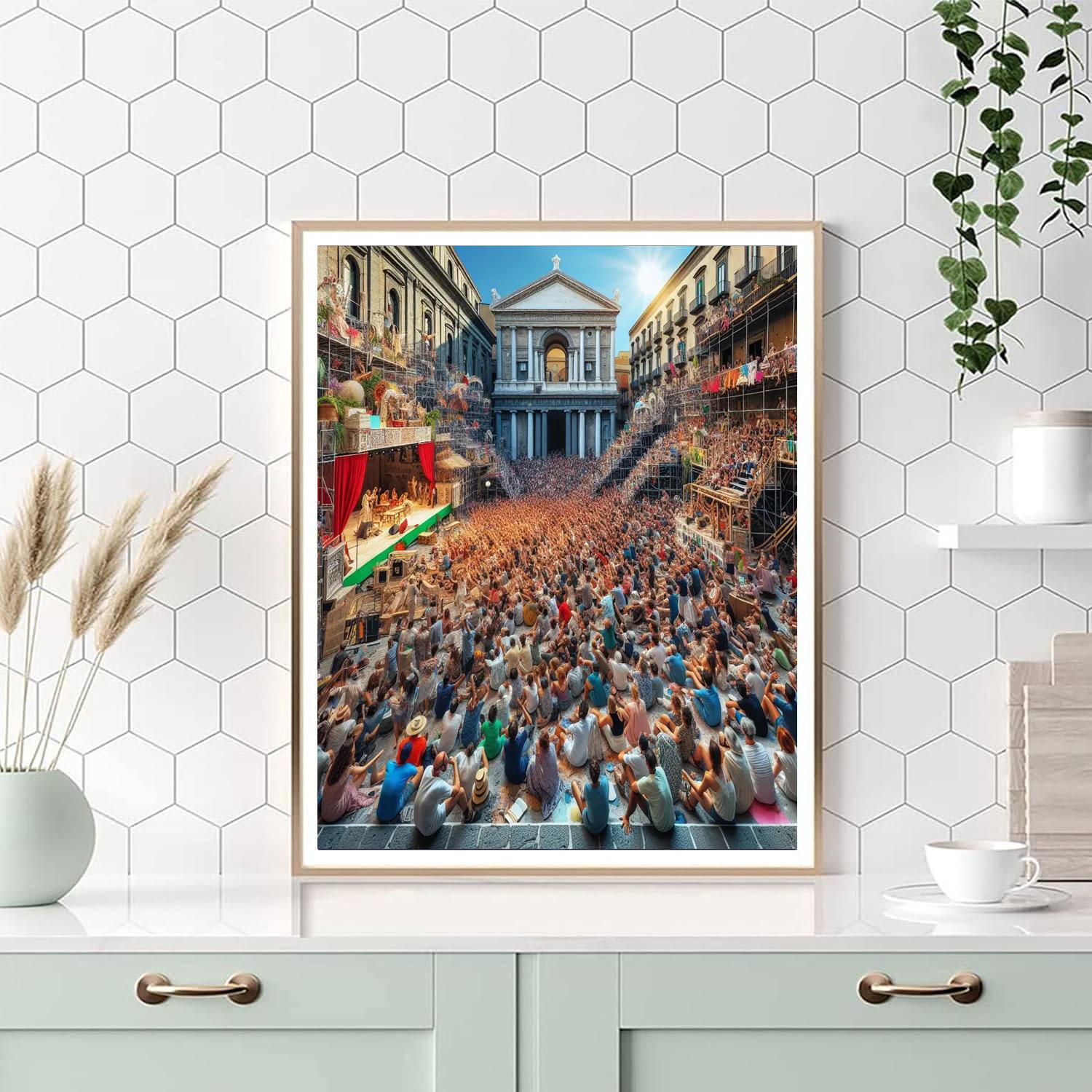 Napoli Teatro Festival Italia - Italy Number Painting