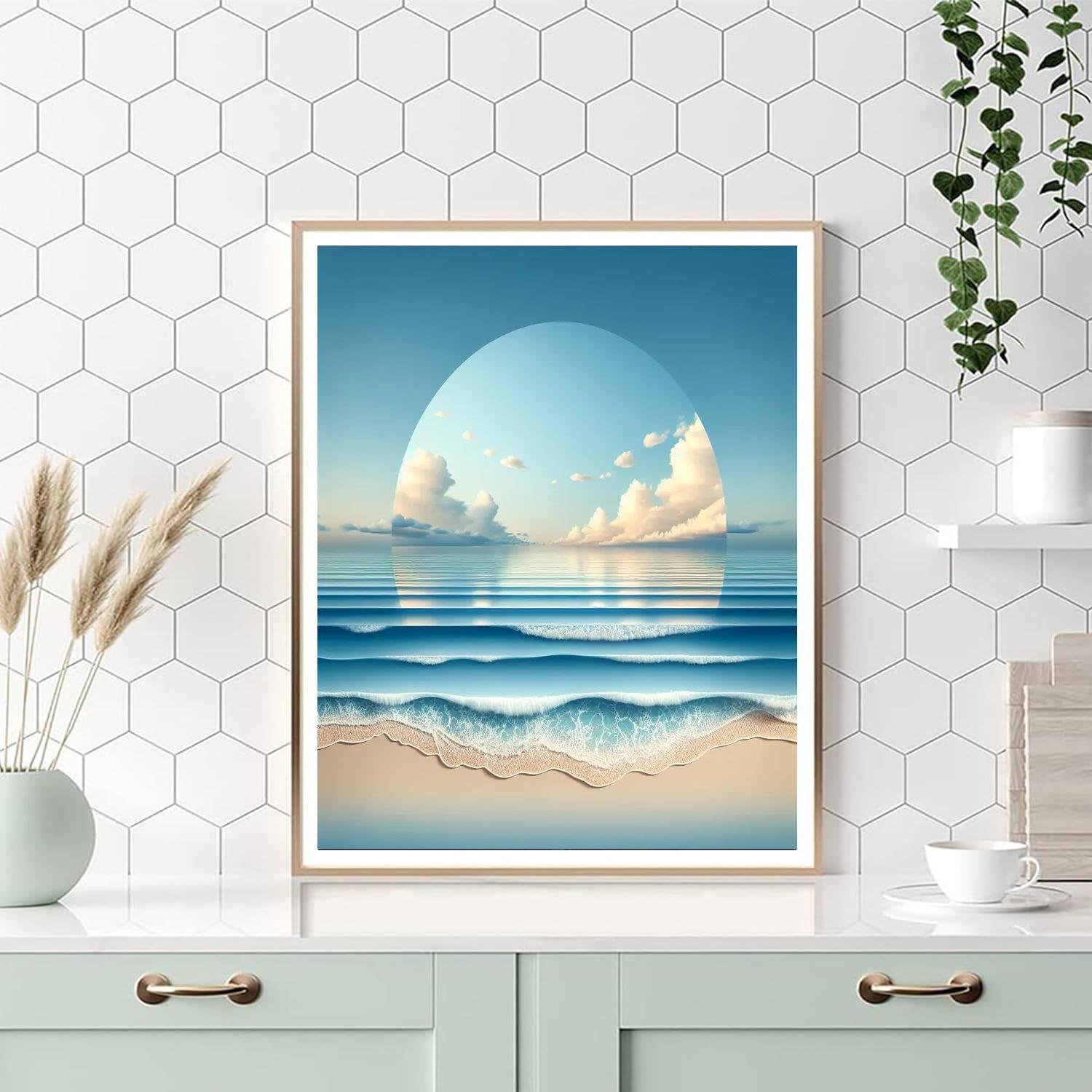 Seaside Escapade Tranquility Paint By Number