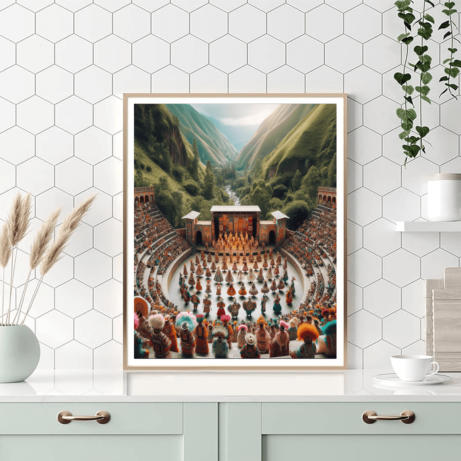 Guelaguetza - Oaxaca, Mexico Numbered Painting Kits