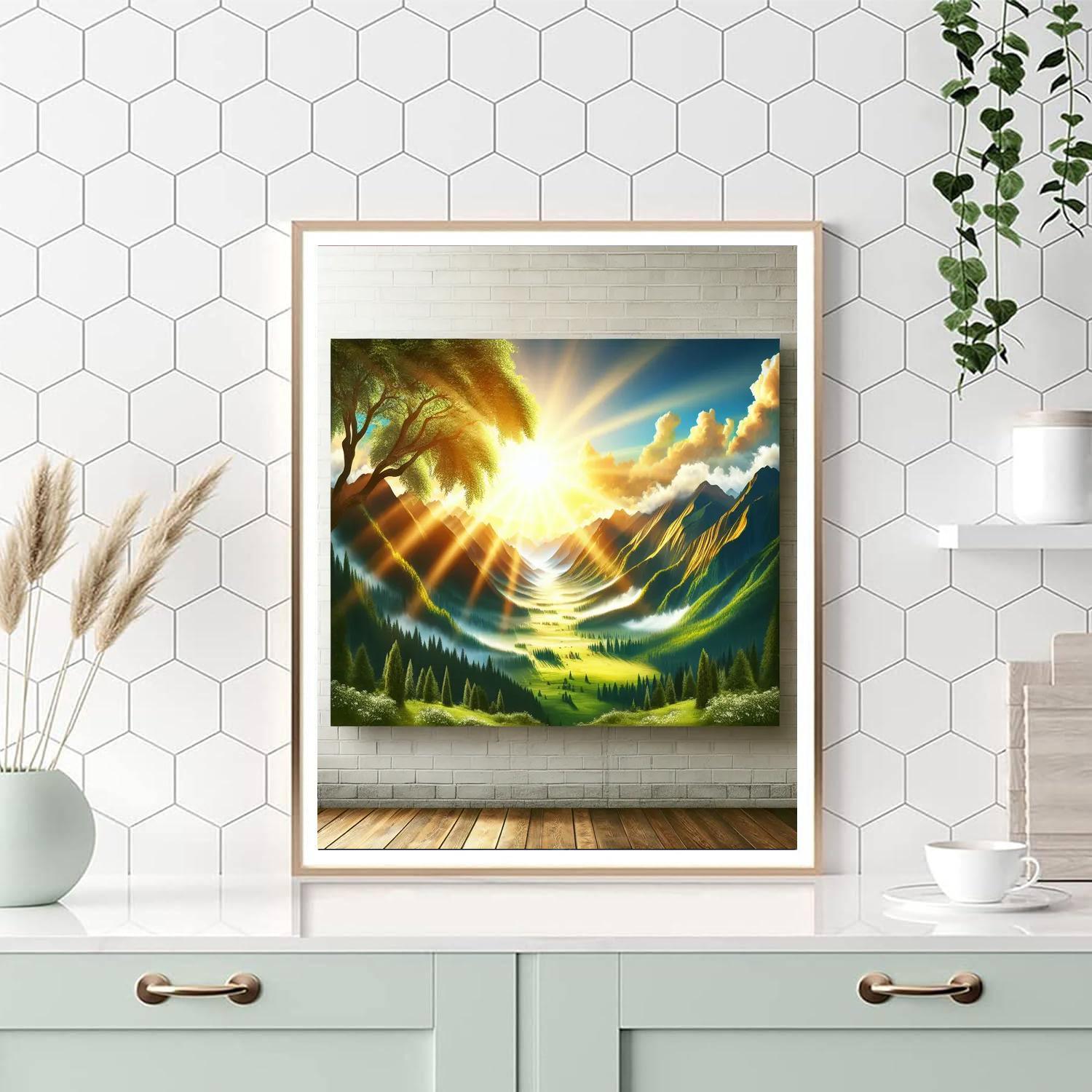 Sundrenched Valley Paint By Numbers Kits