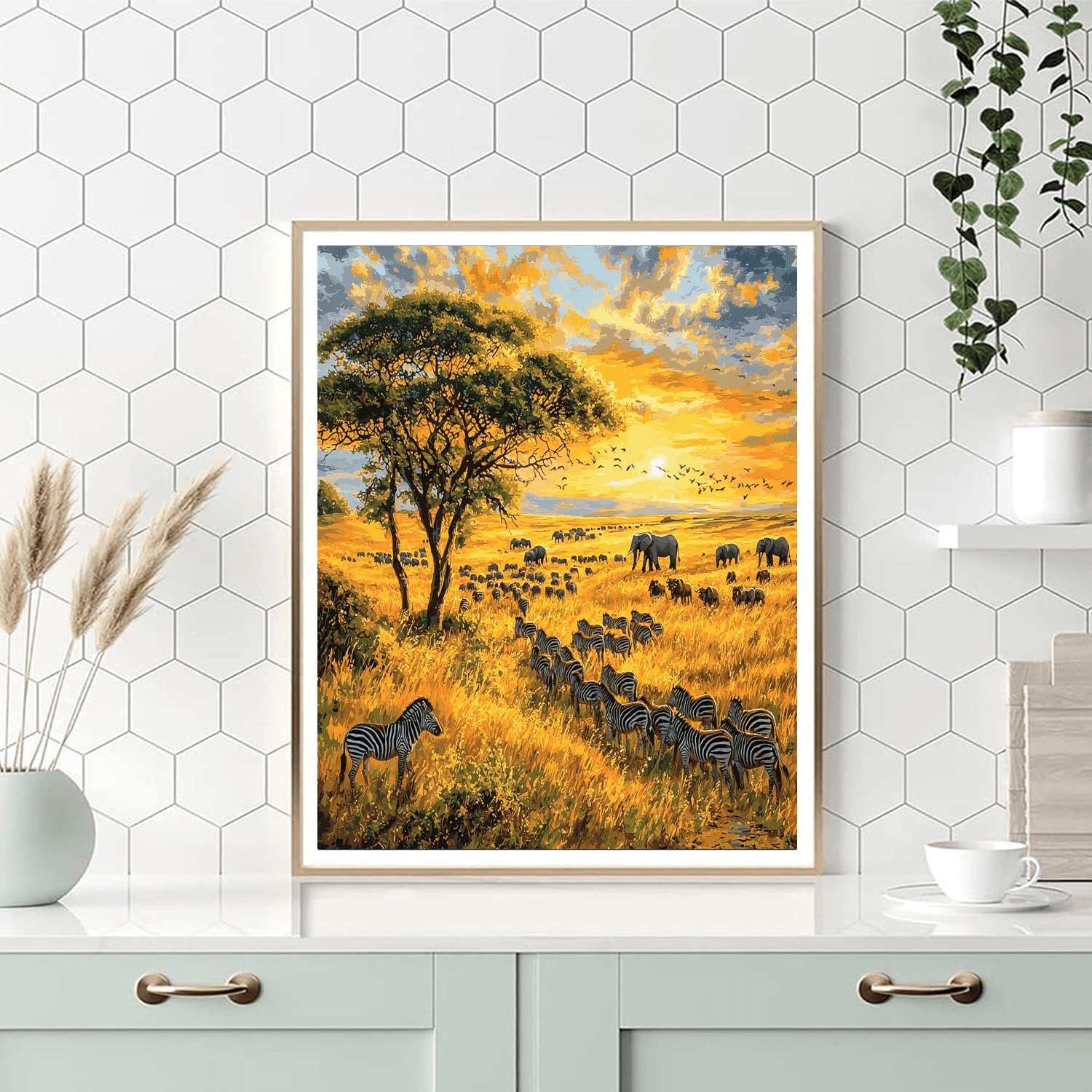 Serengeti National Park DIY Paint By Numbers