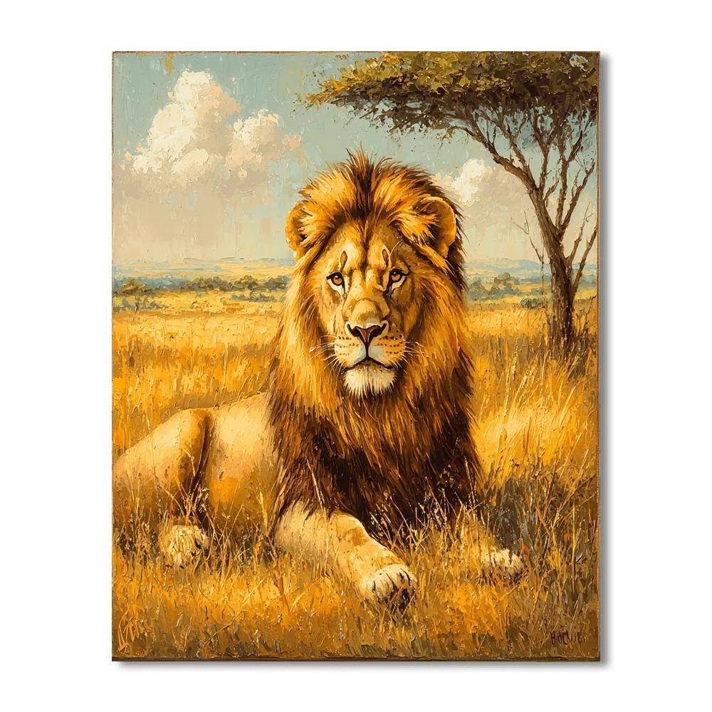 George Stubbs Inspired Wildlife Majesty  Paint By Numbers Kits