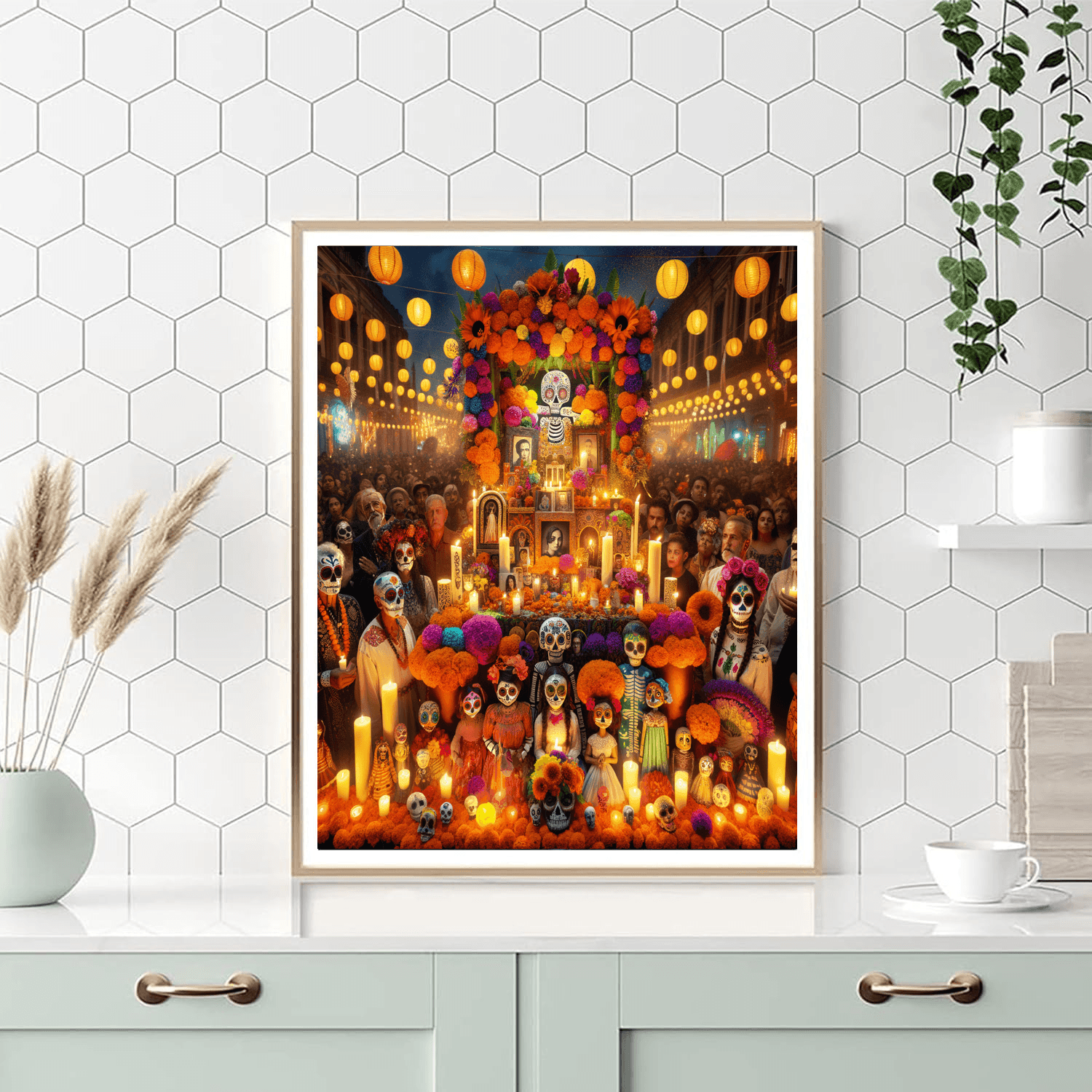 Noche De Muertos - Mexico Paint By Number