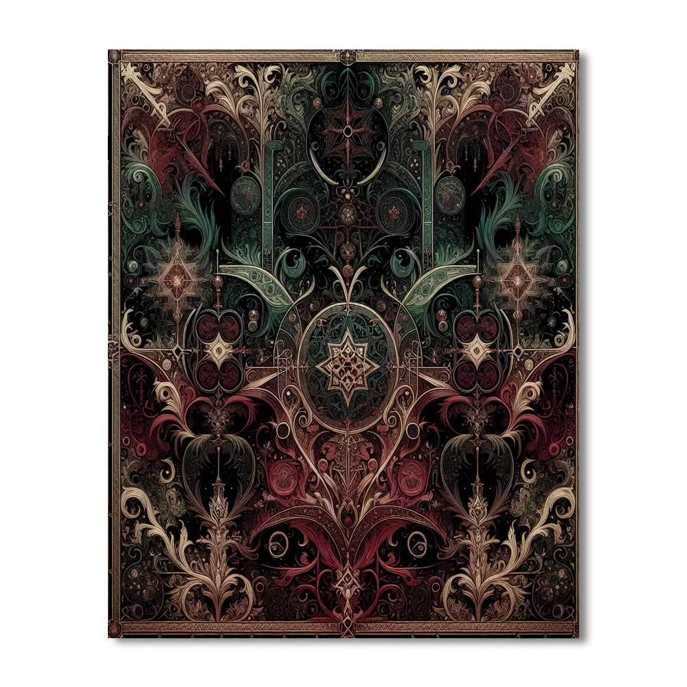 Gothic Enigma Tapestry Paint By Numbers