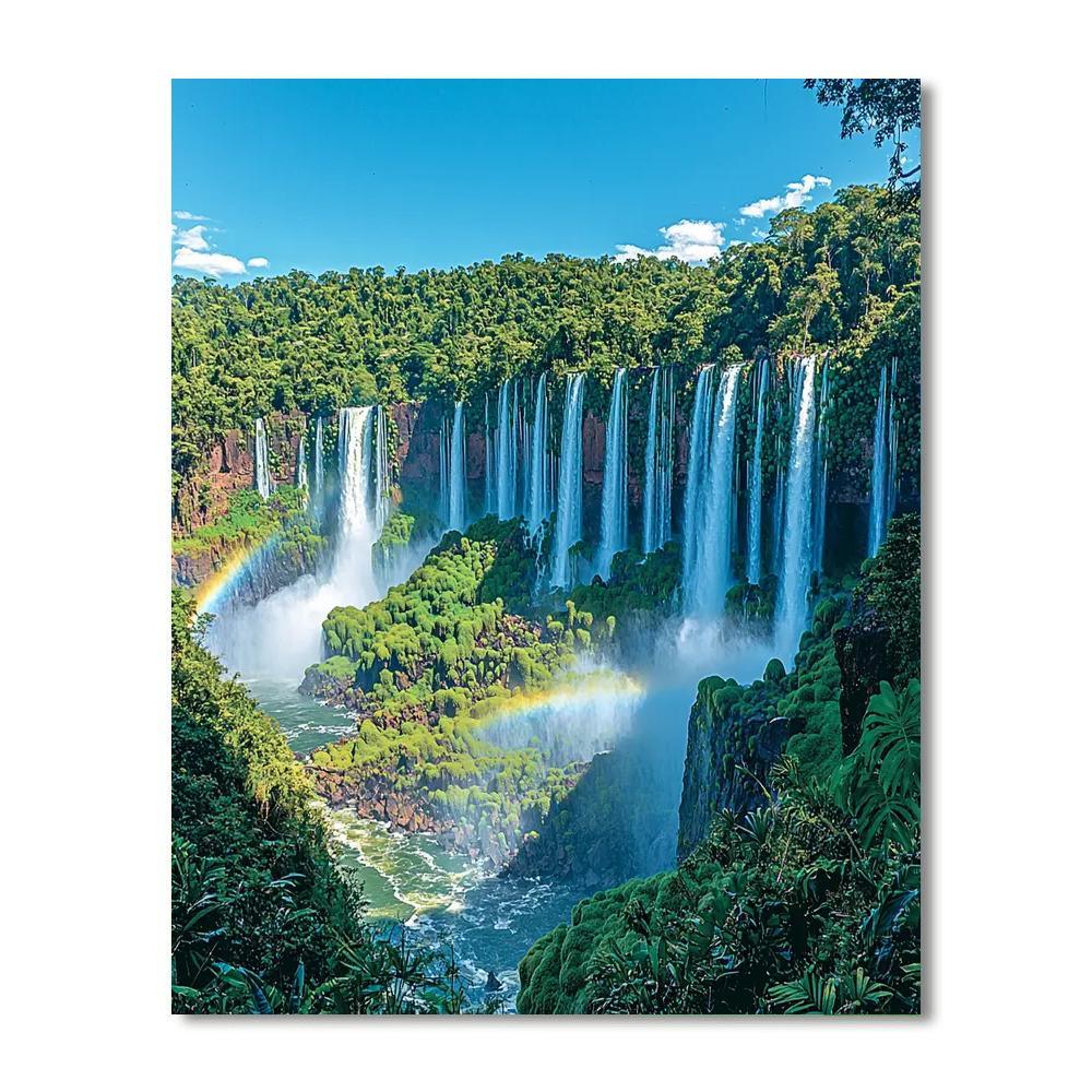 Iguazu Falls - Misiones Painting Number Kit