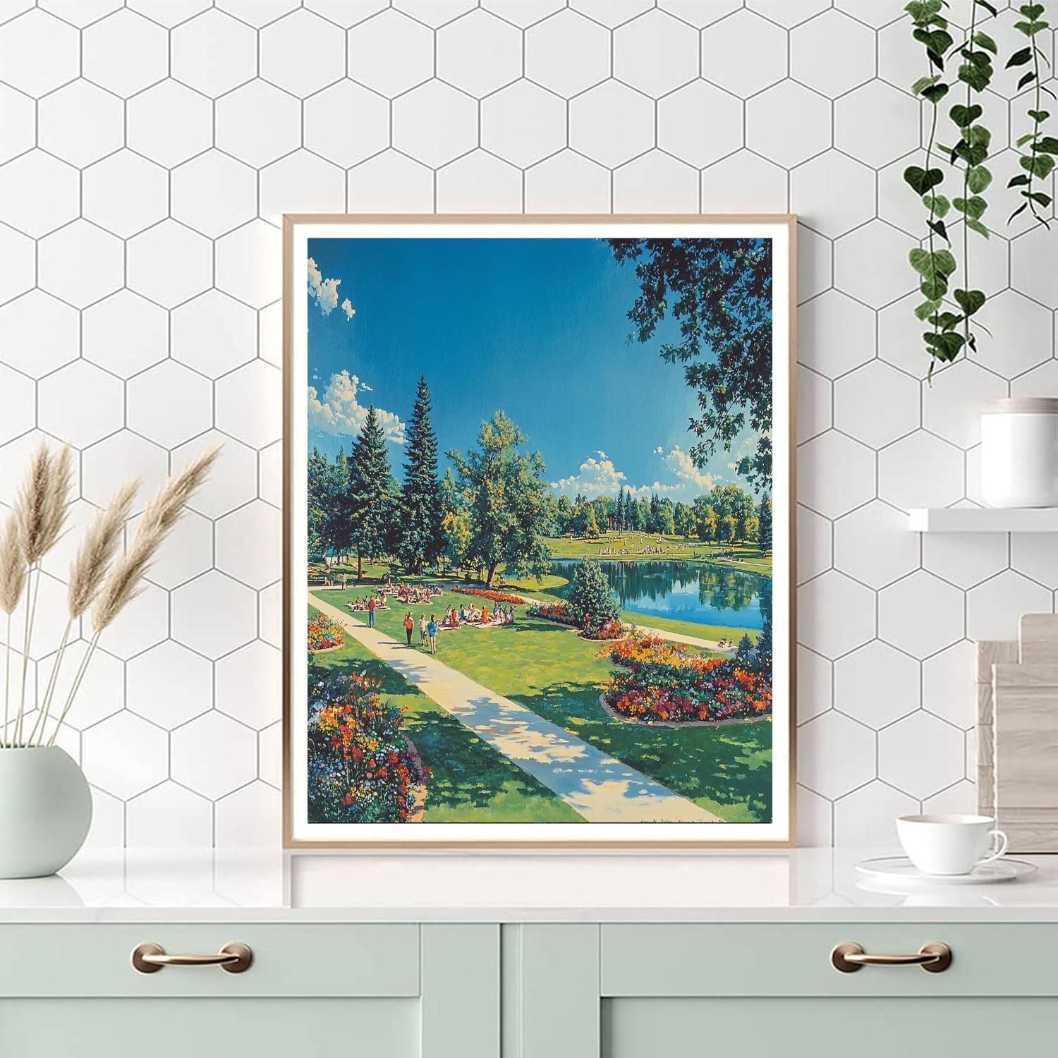 Eisenhower Park - New York Paint By Number