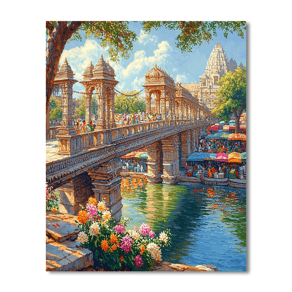 Bridges Of Madurai DIY Paint By Numbers